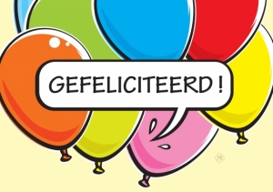 gefeliciteerd