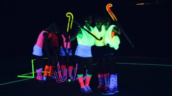 Glow in the Dark hockey